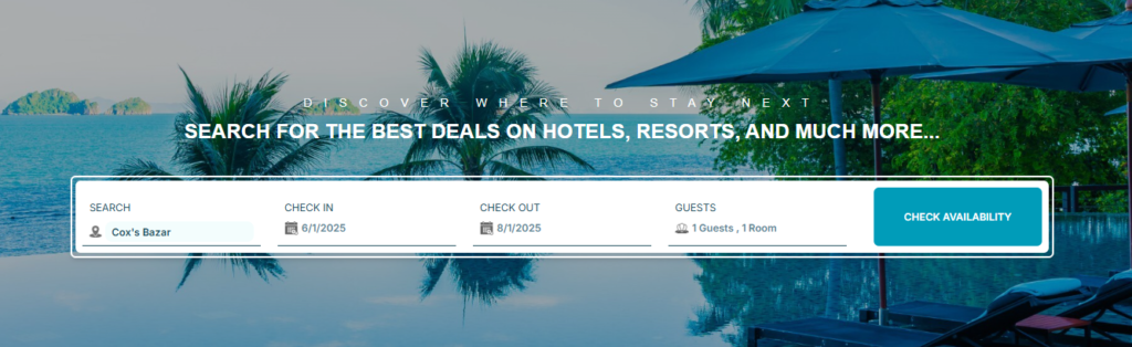 Online Hotel Booking Platform Fare.com.bd